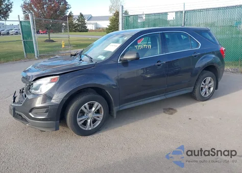 2016 Chevrolet Equinox Ls из США, поврежденный, VIN 2GNFLEEK4G6212062